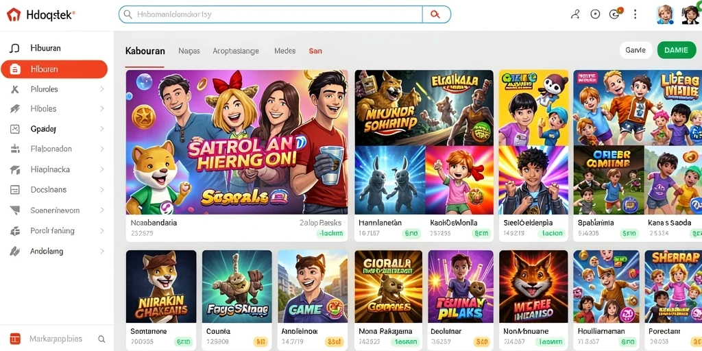 Berbagai mode permainan yang menantang dan seru.