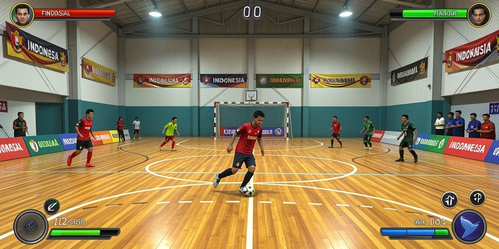 Screenshot memperlihatkan mode multiplayer yang seru.