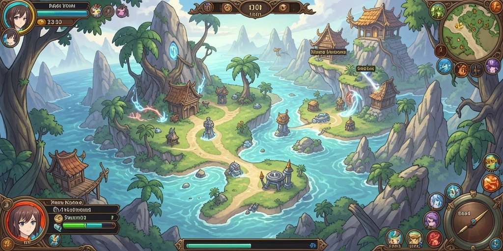 Screenshot menunjukkan mode permainan yang menarik.