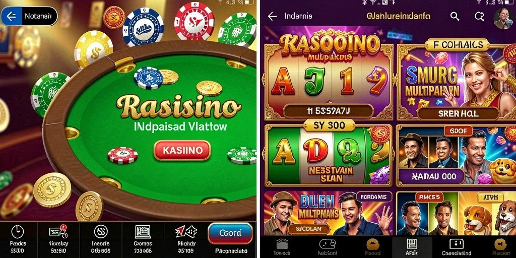 Karakter dengan berbagai kostum yang dapat dipilih.