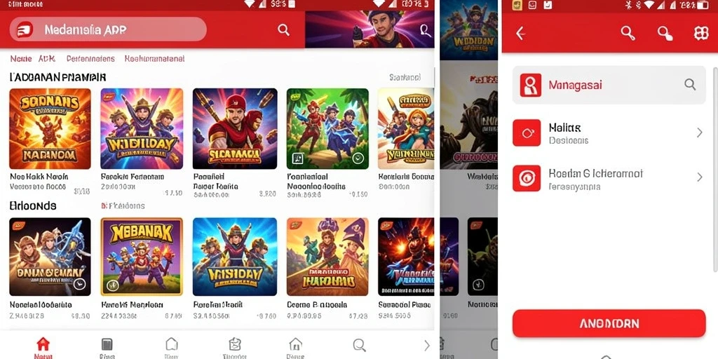 Karakter yang beragam dan unik untuk dipilih.