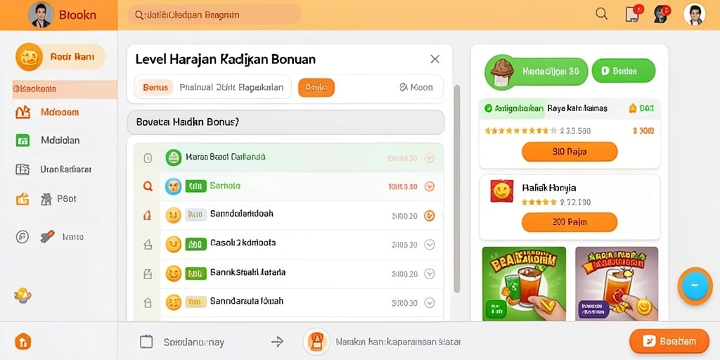 Screen capture dari hadiah menarik di PRIMATOTO.
