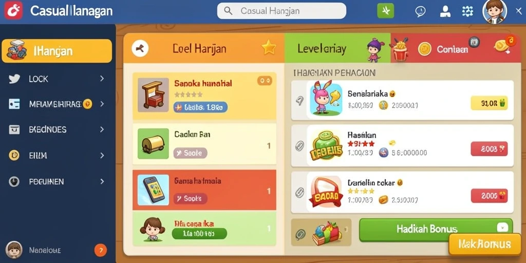 Tampilan peta yang menegangkan dan penuh strategi.