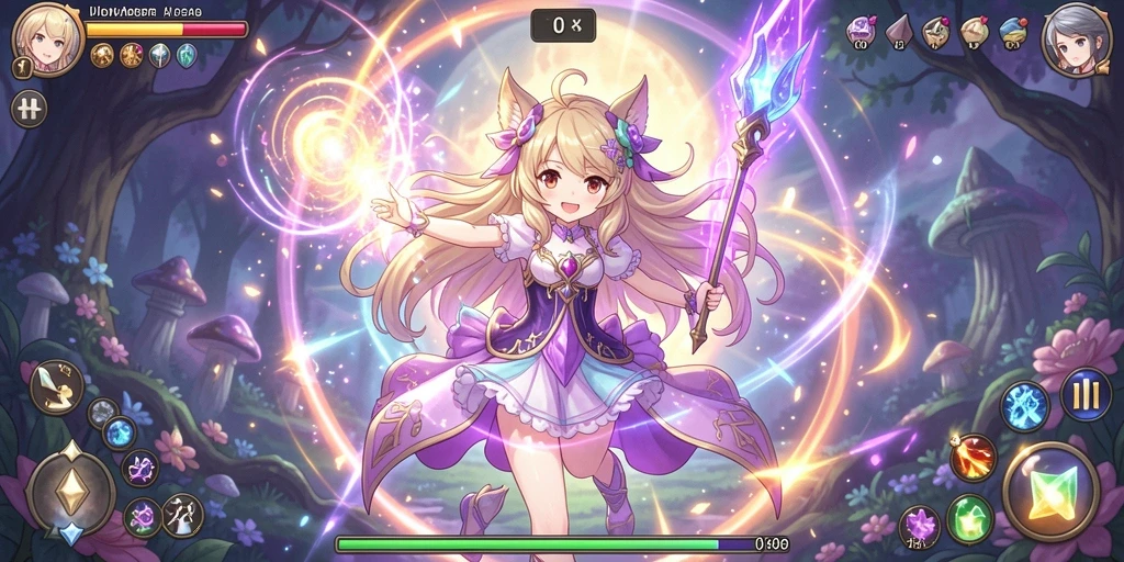 Screenshot memperlihatkan fitur game yang memungkinkan pemain bersaing.