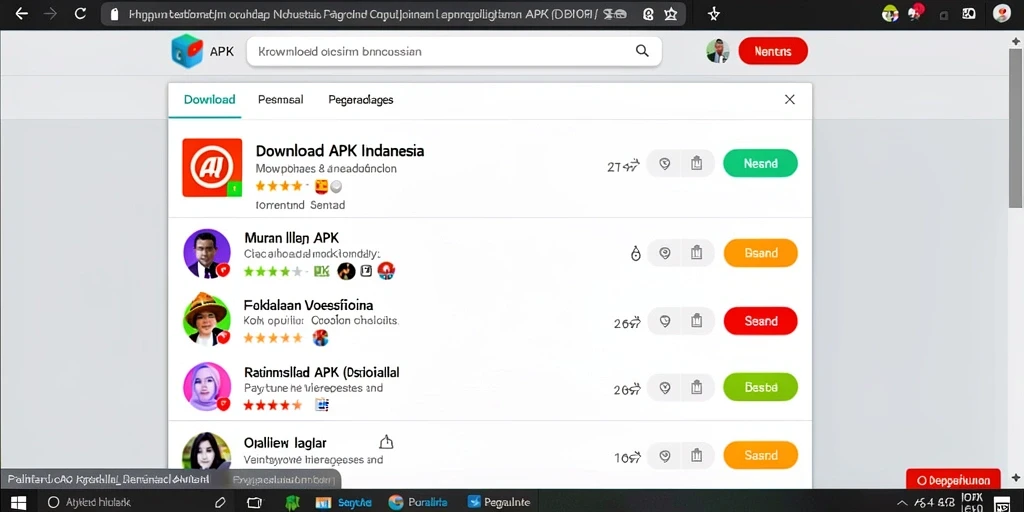 Pengguna bersaing dalam mode multiplayer yang seru.
