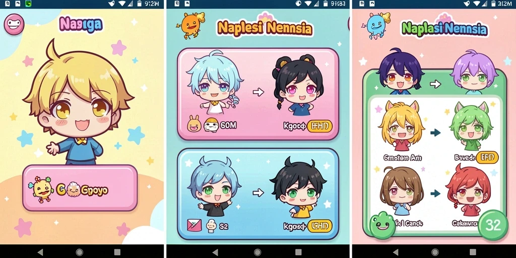 Screenshot menunjukkan mode multiplayer dengan teman-teman.