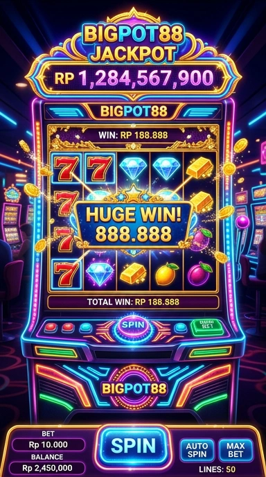 bigpot88 — layar beranda